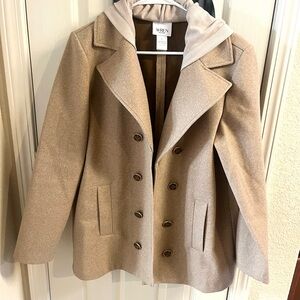 Wren Women's Beige Peacoat